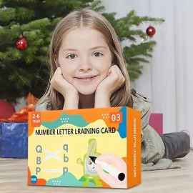 Խաղ Number letter lraining card