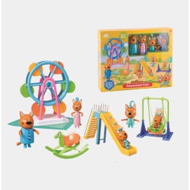 Три кота խաղահրապարակով