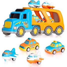 Բեռնատար մեքենայով և ինքնաթիռով