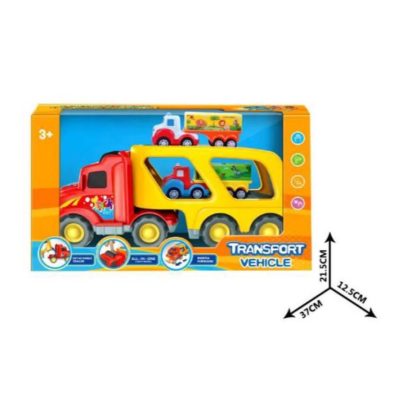 Բեռնատար երկու մեքենայով