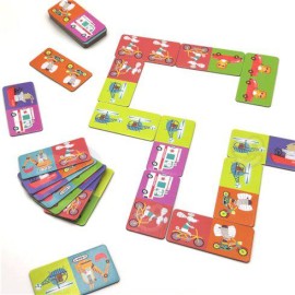 Խաղ Domino traffic puzzle 28 կտ