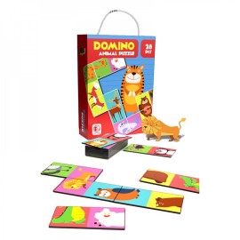 Խաղ Domino animal puzzle 28կտ