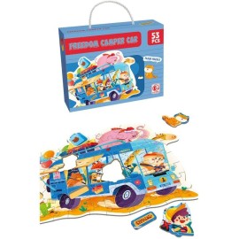 Փազլ Freedom camper car 53 pcs