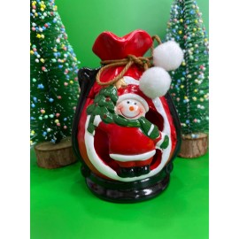 Կերամիկա ձնեմարդուկով