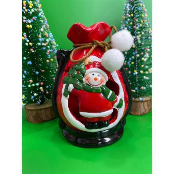 Կերամիկա ձնեմարդուկով