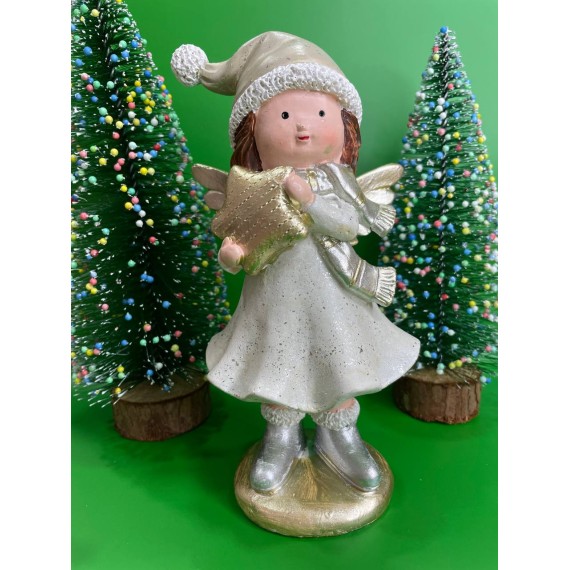 Կերամիկաից աղջիկ աստղով