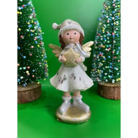 Կերամիկաից աղջիկ աստղով փոքր