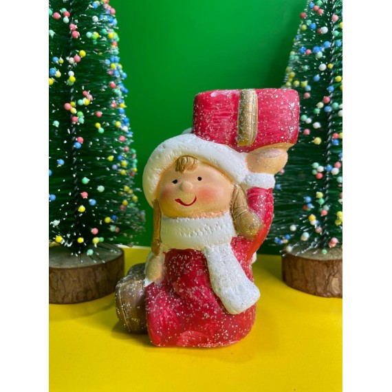 Կերամիկաից աղջիկ մոմ