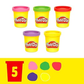Play-Doh մանրադիտակ 5 գույն