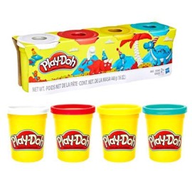 Play-Doh պլաստիլին 4 գույն