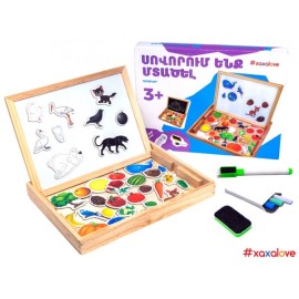 Փայտյա զարգացնող գրատախտակ « Գույներ »