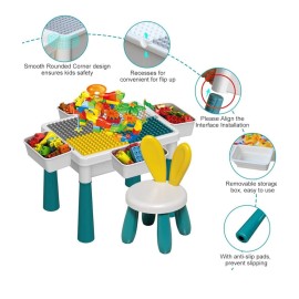 Փոխակերպվող կոնստրուկոր-սեղան 85 կտոր